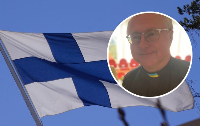 Одел воротничок в цветах флага Украины: поступок финского священника на крестинах растрогал сеть