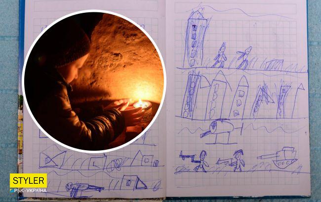 Дневник 8-летнего мальчика из Мариуполя: "у меня умерло две собаки, бабушка Галя и любимый город"