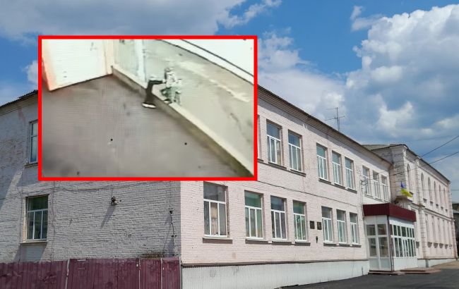 В школе под Киевом ребенка сбросили с высоты, а директор "умывает руки": детали скандала и видео