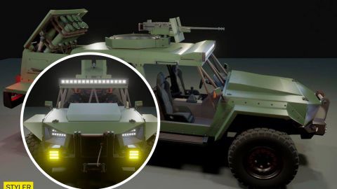 Для ВСУ разработали супер-машину с уникальной проходимостью и скоростью до 180 км/час