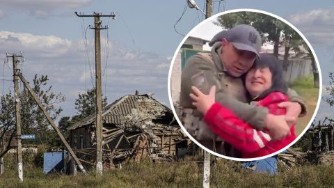 "Я знала, что ты меня освободишь": глава Дергачей впервые встретился с мамой после деокупации