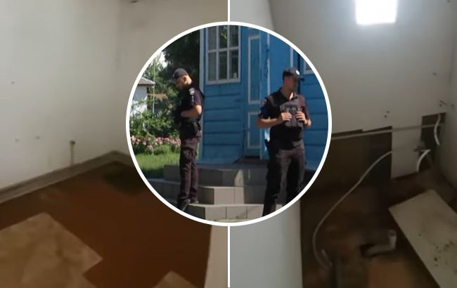 На Волині представники УПЦ МП, з'їжджаючи з парафіяльного будинку, забрали навіть унітаз (відео)