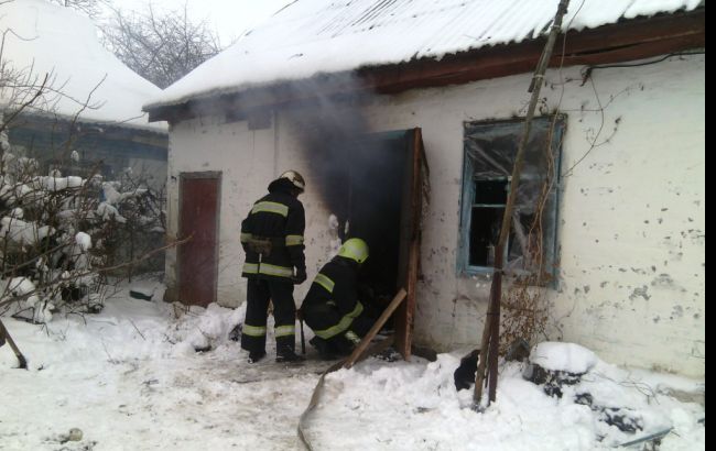 У Черкаській області на пожежі приватного будинку загинув чоловік