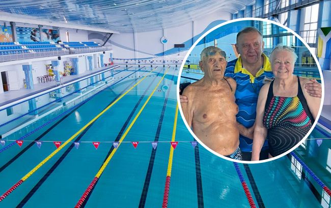 100-летний украинец и 85-летняя украинка установили мировые рекорды по плаванию