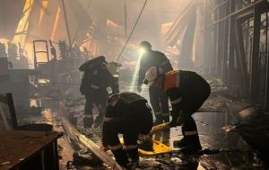 З&rsquo;явилися кадри руйнувань ТЦ у Кривому Розі після удару РФ