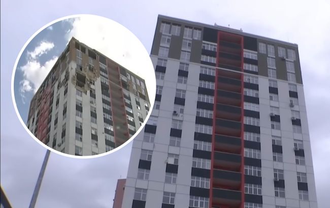 Жители Ирпеня самостоятельно почти с нуля восстановили 18-этажку. Смотрите, как было и как стало