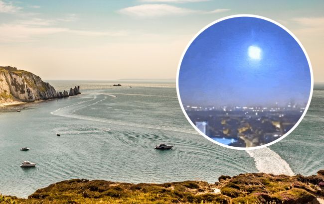 В небе над Ла-Маншем взорвался метеорит: видео "самоуничтожения" небесного тела