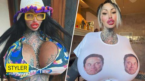 Девушка с 38-ым размером груди шокирует образом, на который потратила почти три миллиона: фото "жертвы пластики"