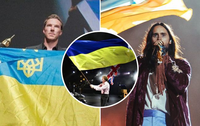 Знамя свободы и мужества. Кто и как в мире поддержал Украину сине-желтыми флагами