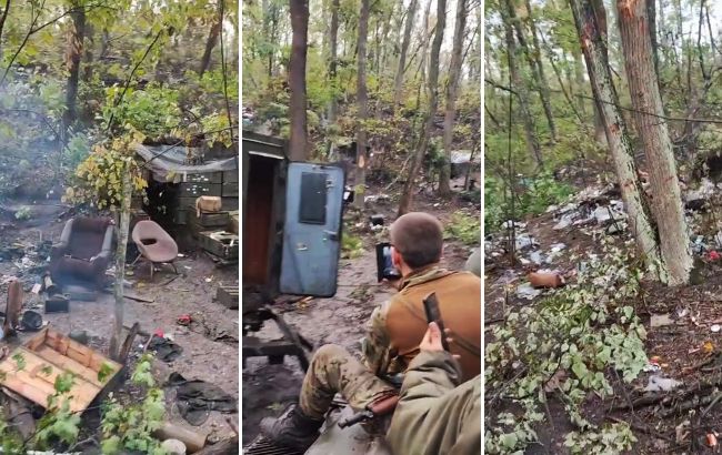 "Так жила армия бомжей": ВСУ показали заброшенные позиции оккупантов в Харьковской области