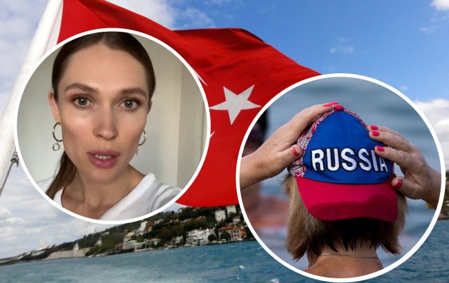 Россиянка набросилась на дочь украинской актрисы в Турции из-за желто-синего ожерелья
