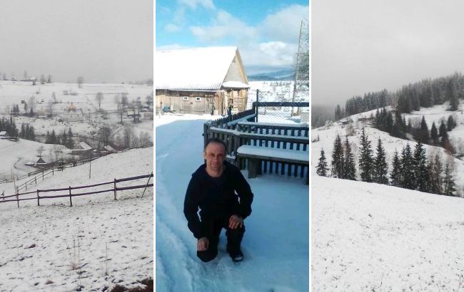 Украинское село засыпало снегом в разгар весны: фото аномального явления