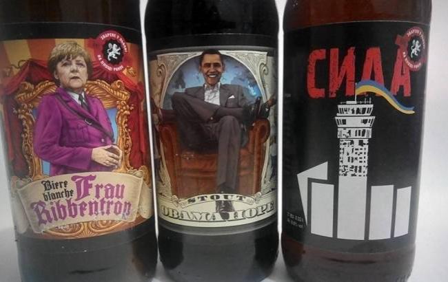 Во Львове можно выпить пиво с Обамой и Меркель