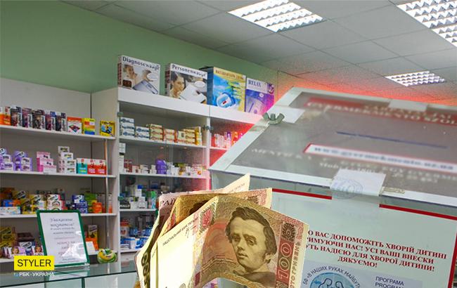 В Киеве задержали преступника, укравшего ящик с пожертвованиями на лечение ребенка (фото)