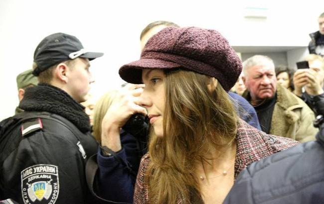 Сестра Савченко поддержала Корбана в Аппеляционном суде