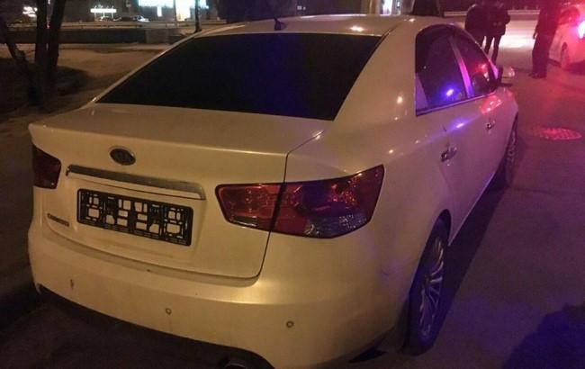 В Киеве "копы" задержали пьяного капитана полиции