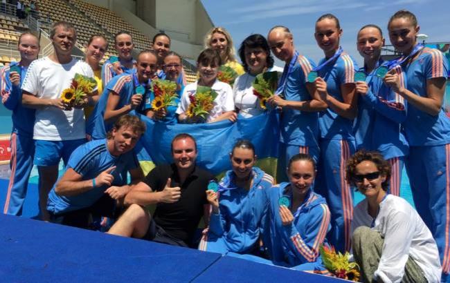Команда украинских синхронисток впервые пробилась на Олимпиаду