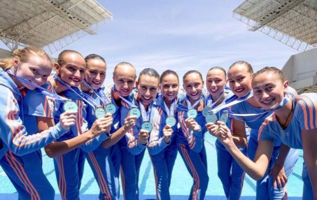 Украинские синхронистки взяли "серебро" на чемпионате Европы
