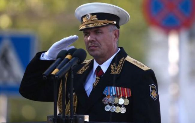 Суд разрешил задержать командующего Черноморским флотом РФ Витко