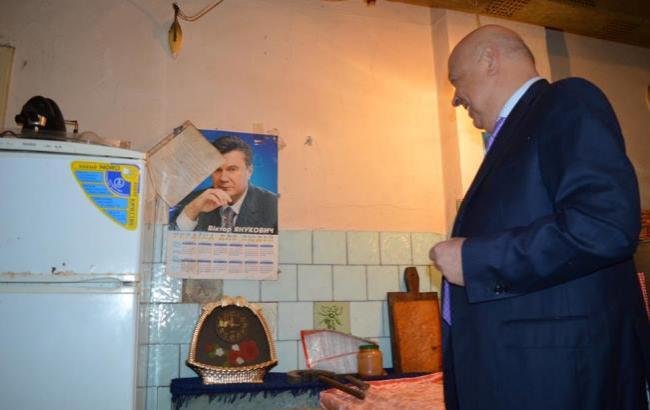 Москаль "зустрівся" з Януковичем на Закарпатті