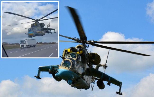 Украинский вертолетчик-ас показал чудеса пилотажа: потрясающее видео