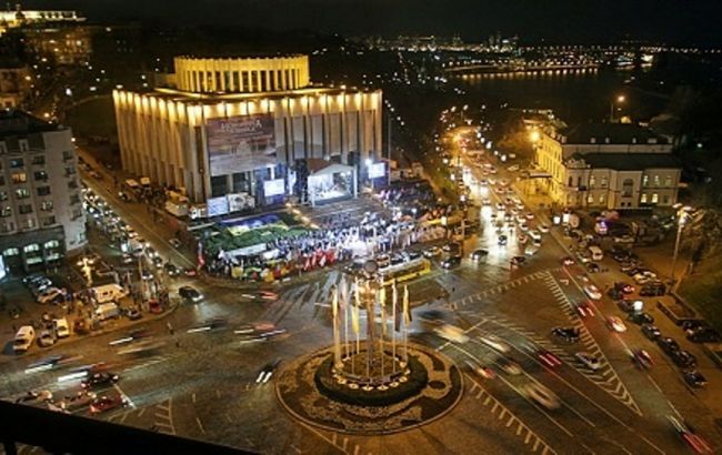 У Києві ввечері 2 квітня буде перекрито рух транспорту на Європейській площі