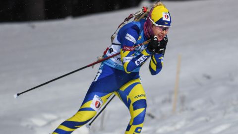 Биатлон. Джима попала в топ-15 гонки-преследования Кубка мира