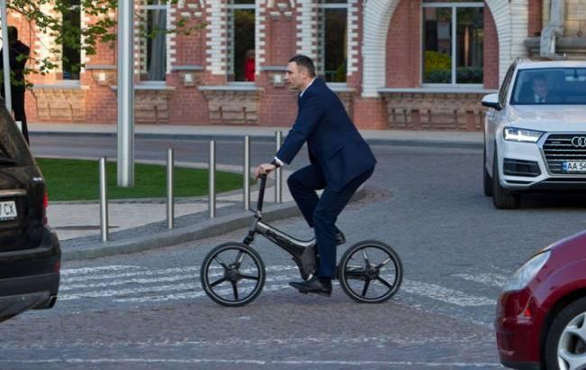 Стало известно, сколько стоит велосипед Кличко