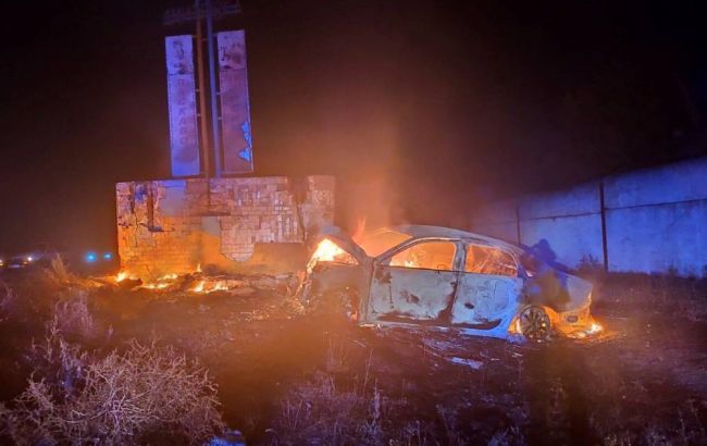 В Одеській області сталась пожежа після ДТП, є загиблі
