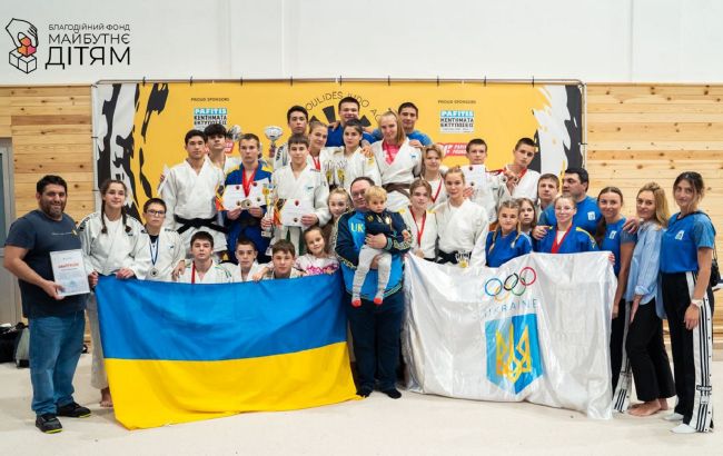Юные дзюдоисты из пострадавших регионов Украины завоевали 14 золотых медалей в международных соревнованиях на Кипре