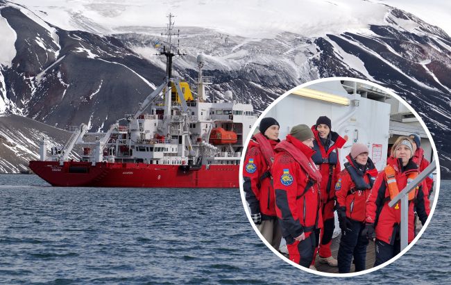 "Пройшли Дрейком, як автобаном". На "Академік Вернадський" прибула нова команда полярників (фото)