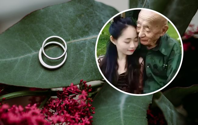 "Пошла по зову сердца": 23-летняя девушка вышла замуж за 80-летнего мужчину
