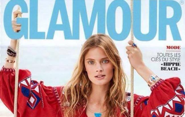 Украинская вышиванка попала на обложку французского модного журнала