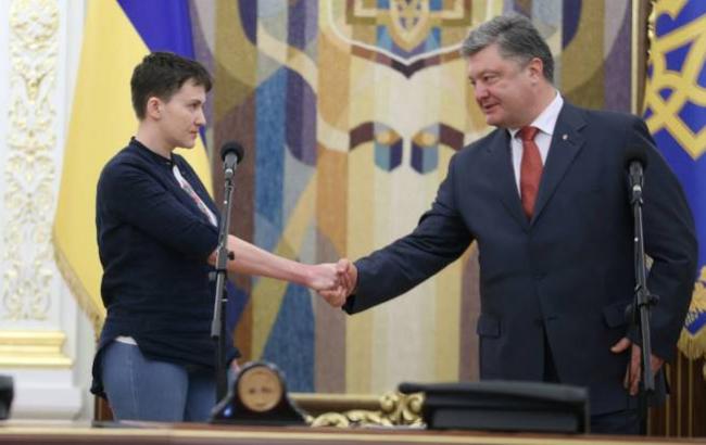 Савченко - в президенты: на сайте Порошенко появилась новая петиция