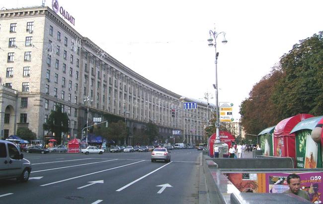 У Києві змінено пішохідний режим на Хрещатику