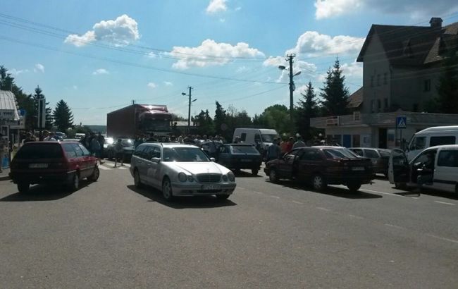 Поліція порушила справу за фактом блокування КПП на кордоні з Польщею
