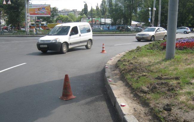 Опасные участки на киевских дорогах будут подсвечивать