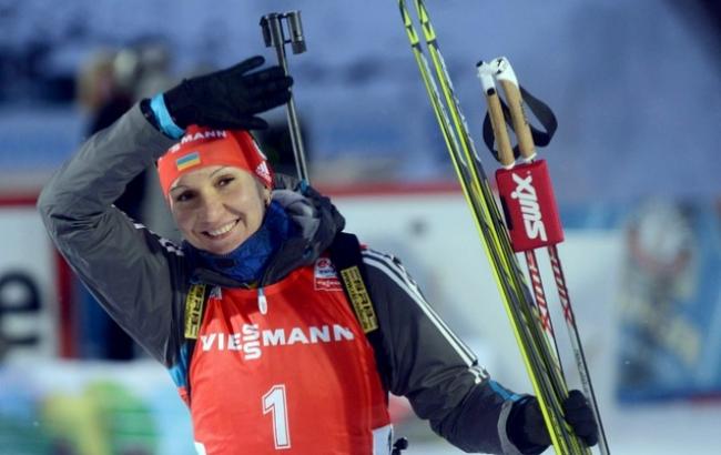 Украинская биатлонистка выиграла золотую медаль на Кубке мира по биатлону