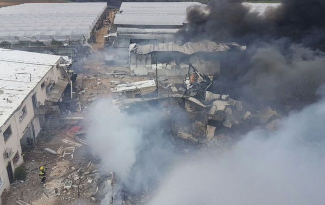В Израиле взорвался склад фейерверков, есть погибшие