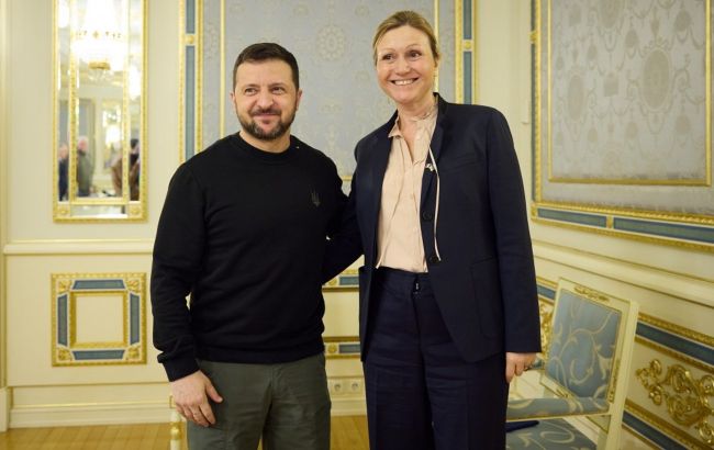 Зеленський обговорив з делегацією парламенту Франції нещодавні пропозиції Макрона