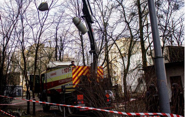 В Києві знищили бойову частину ракети, яку виявили після обстрілу