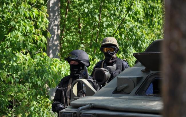 СБУ начала антитеррористические учения вблизи оккупированного Крыма