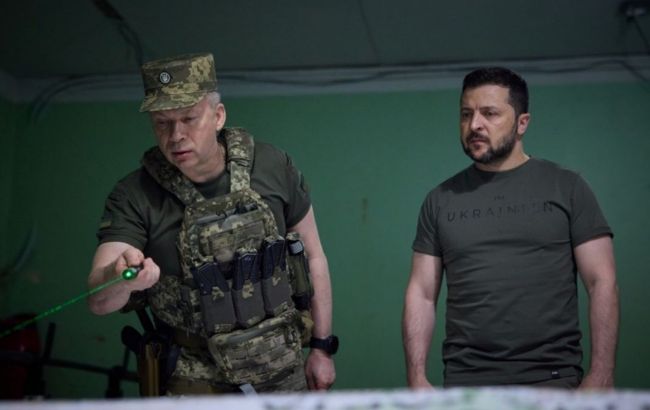 Зеленский обсудил с Сырским ситуацию на фронте: Чувствуется, что ВСУ становятся крепче