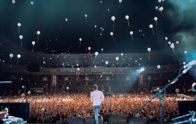 Під час одеського концерту "Океану Ельзи" фанати влаштували оригінальний флешмоб