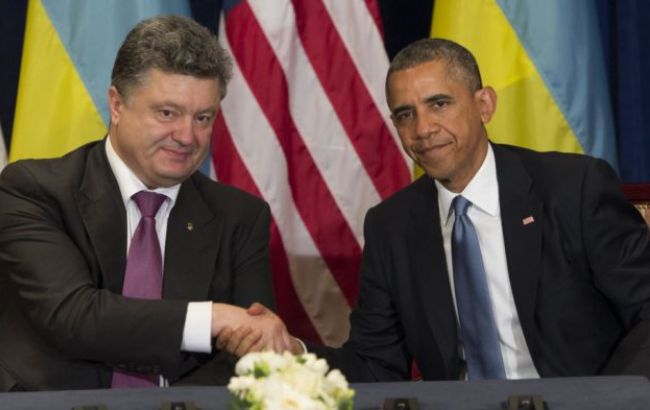 Порошенко и Обама обсудили наступление на силы АТО под Марьинкой
