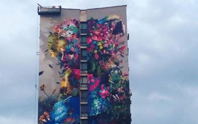В Киеве появился новый мурал