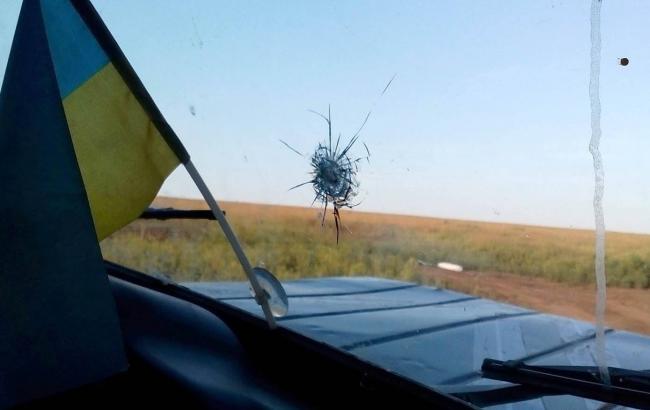 Українська сторона СЦКК потрапила під обстріл в районі Світлодарська