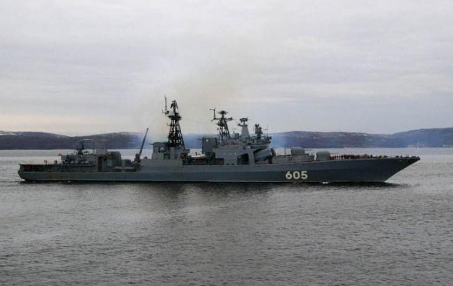 Российские корабли зашли в Ла-Манш