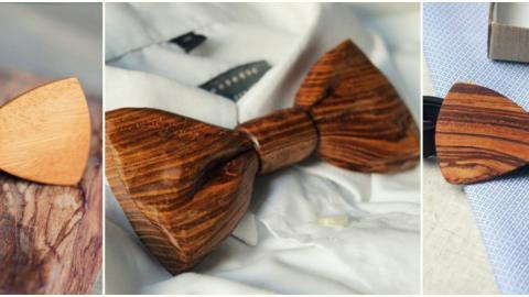 Види дерев'яних метеликів на шию