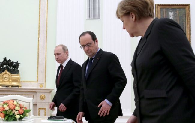 Путина призвали к "немедленному" исполнению минских соглашений
